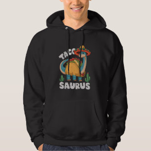 Cinco De Mayo Tacosaurus Taco Dinosaurier Mexican  Hoodie