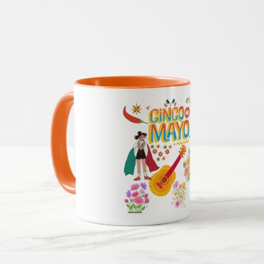 Cinco De Mayo Tasse (Vorderseite Links)
