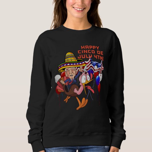 Cinco De Mayo Tequila Tacos Mexican Beer Happy Cin Sweatshirt (Vorderseite)