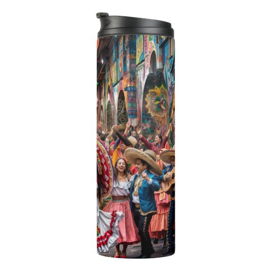 Cinco de Mayo Thermosbecher (Nach rechts gedreht)