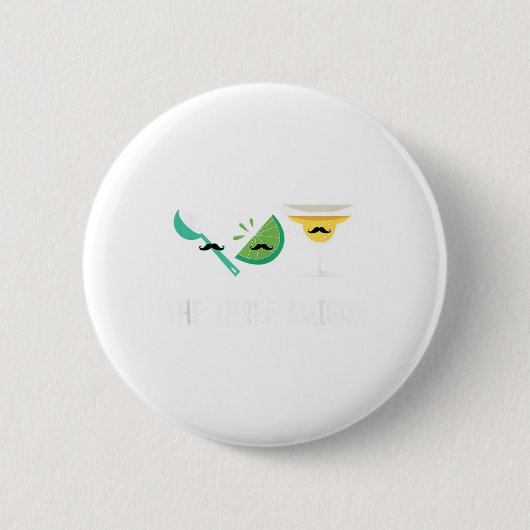 Cinco De Mayo Three Amigos Mexican Fiesta Party Sh Button (Vorderseite)