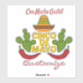 Cinco de Mayo Thunder_Cove Aufkleber (Blatt)