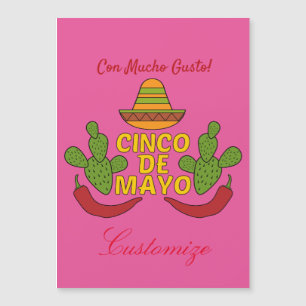 Cinco de Mayo Thunder_Cove Magnetkarte