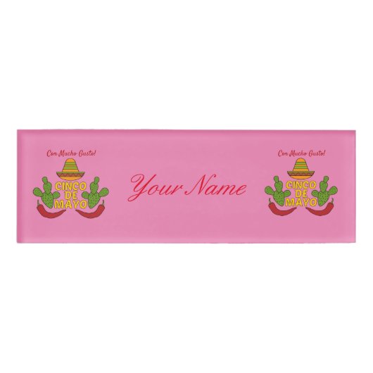 Cinco De Mayo Thunder_Cove Namenschild (Vorderseite)