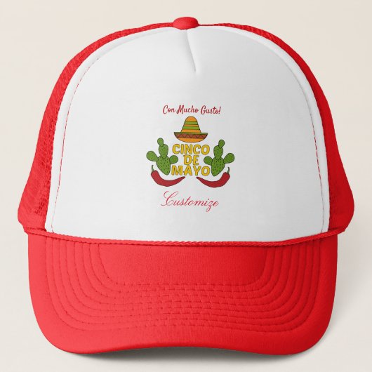 Cinco de Mayo Thunder_Cove Truckerkappe (Vorderseite)