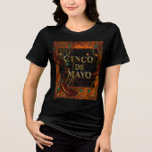 Cinco de Mayo Tri-Blend Shirt (Vorderseite)