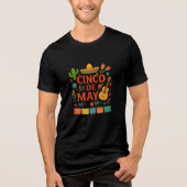 cinco de mayo Tri-Blend shirt (Vorderseite)