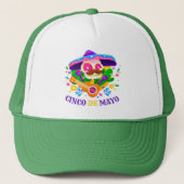 Cinco De Mayo Trucker Hat Truckerkappe (Vorderseite)