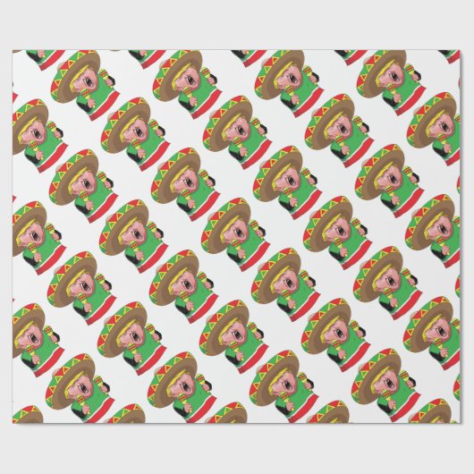Cinco de Mayo trump Geschenkpapier (Flach)