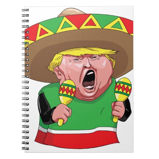 Cinco de Mayo trump Notizblock (Vorderseite)