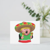 Cinco de Mayo trump Postkarte (Stehend Vorderseite)