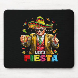 Cinco De Mayo Trump Taco Lustiger Mexikanischer Tr Mousepad