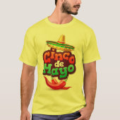Cinco De Mayo Unisex T - Shirt (Vorderseite)