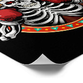 Cinco De Mayo Vintager mexikanischer Boxstil Great Poster (Ecke)