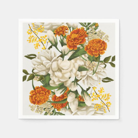 Cinco De Mayo-Watercolor Serviette (Vorderseite)