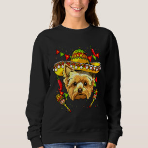 Cinco De Mayo Yorkshire Terrier Men Women Kids Som Sweatshirt