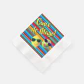 Cinco de Mayo Zitronen-Limonen-Papier-Serviette Serviette (Ecke)