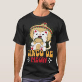 Cinco de Meow Cat Mexico Pride Mexican Cinco De Ma T-Shirt (Vorderseite)