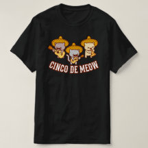 Cinco de Meow Cat T - Shirt