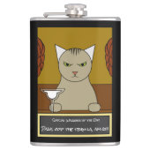 Cinco de Meow Flask Flachmann (Vorderseite)