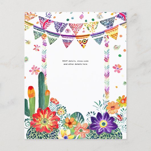 Cinco De Meowo Fun Cat Fiesta Party Theme (Rückseite)