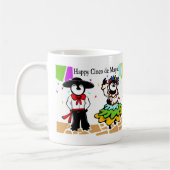 Cinco de Penguinos Kaffeetasse (Links)