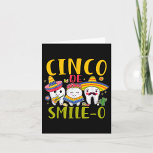Cinco De Smile O Cinco De Mayo De Mayo Karte