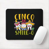 Cinco De Smile O Cinco De Mayo De Mayo Mousepad (Mit Mouse)