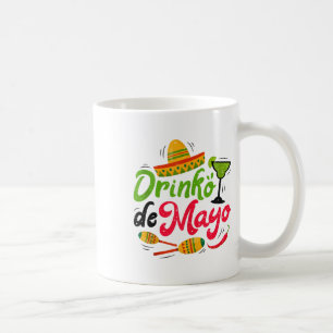 Cinco Drinko De Mayo Men Frauen trinken Tequila Ma Kaffeetasse