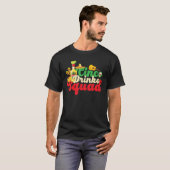 Cinco Drinko Squad Drink Fiesta Funny Cinco De T-Shirt (Vorne ganz)