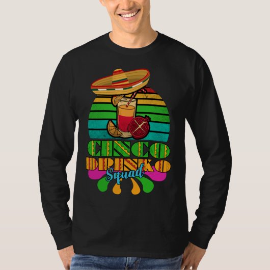 Cinco Drinko Squad T-Shirt (Vorderseite)