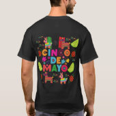 Cinco-Feier-Leinwand T-Shirt (Rückseite)