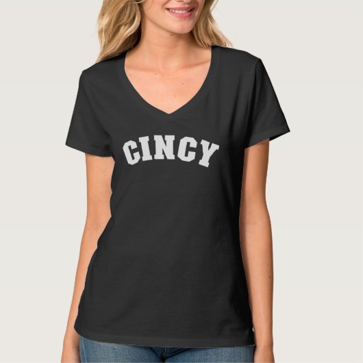 Cincy Cincinnati Ohio Pride From Cincinnati Cincy T-Shirt (Vorderseite)