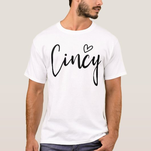 Cincy My Zuhause Liebe Cincinnati Ohio Women's Cin T-Shirt (Vorderseite)
