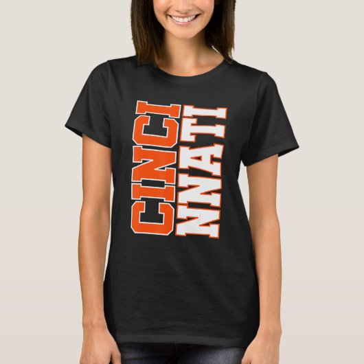 CINCY "NATI Cincinnati OH Matching Family Couple T T-Shirt (Vorderseite)
