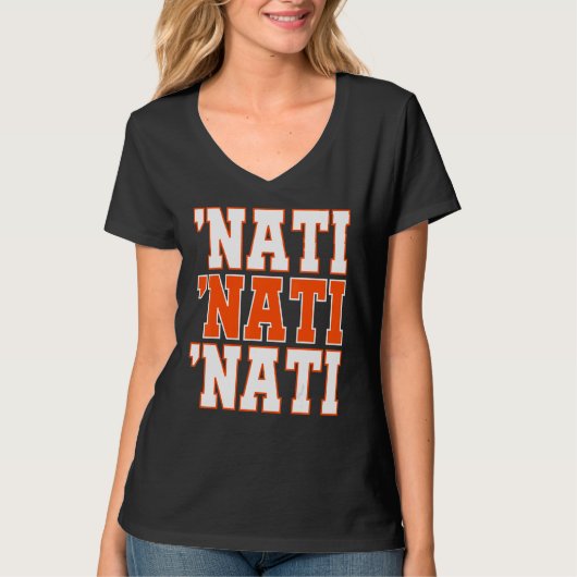 CINCY "NATI Cincinnati OH Matching Family Couple T T-Shirt (Vorderseite)