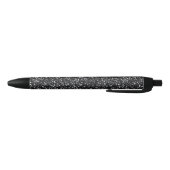 Cinder Black Glitzer Kugelschreiber (Unterseite)