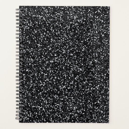 Cinder Black Glitzer Planer (Vorderseite)