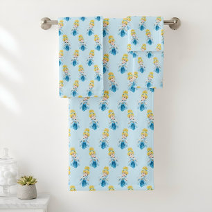 Cinderella Bath Handtuch Set