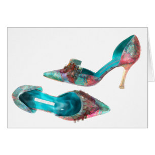 Cinderella Beaded Brocade Pumps
