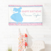 Cinderella Birthday Party Banner (Insitu)