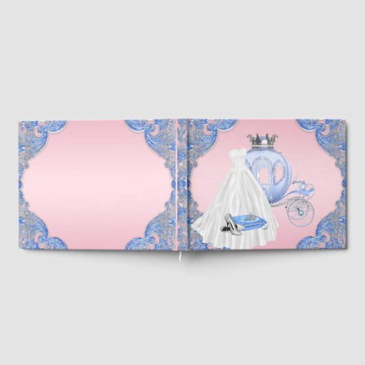 Cinderella Birthday Party Gästebuch (Voll)