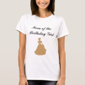 Cinderella Birthday Party Mama T - Shirt (Vorderseite)