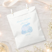 Cinderella Blue Carriage Gastgeschenk Bags Geschenktütchen (Ausgeschnitten)