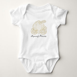 Cinderella Carriage Baby Personalisiert 1 Stück Strampler