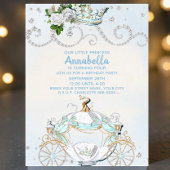 Cinderella Carriage Fairy Tale Party Einladung