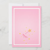 Cinderella Carriage Invasion Einladung (Rückseite)