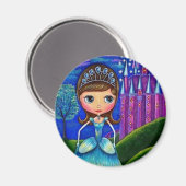 Cinderella Doll Magnet (Vorderseite/Rückseite)