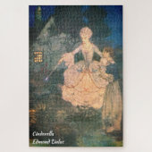 Cinderella Fairy Godmutter Elegante Kunst, Dichtun Puzzle (Vertikal)