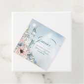 Cinderella Fairy Tale Light Blue Pink Spanisch Geschenkanhänger (Beispiel)